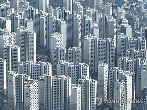 강남3구 아파트 [연합뉴스]